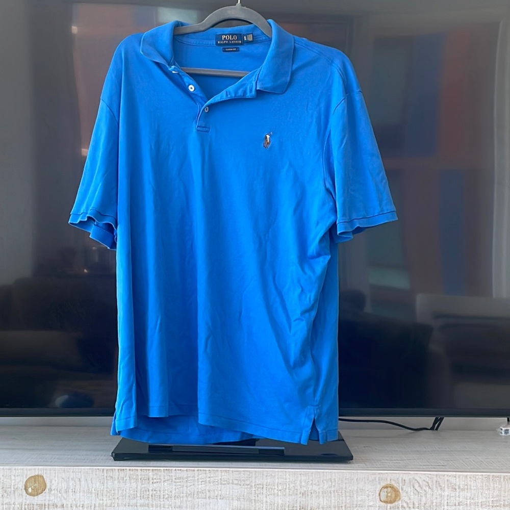POLO CLASSIC FIT SOFT COTTON POLO SHIRT XL